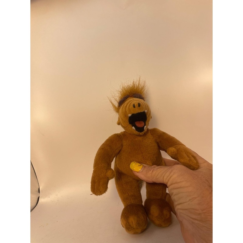 Vintage Alf Finger Hand Puppet Plush Coleco 1987 Alien Productions